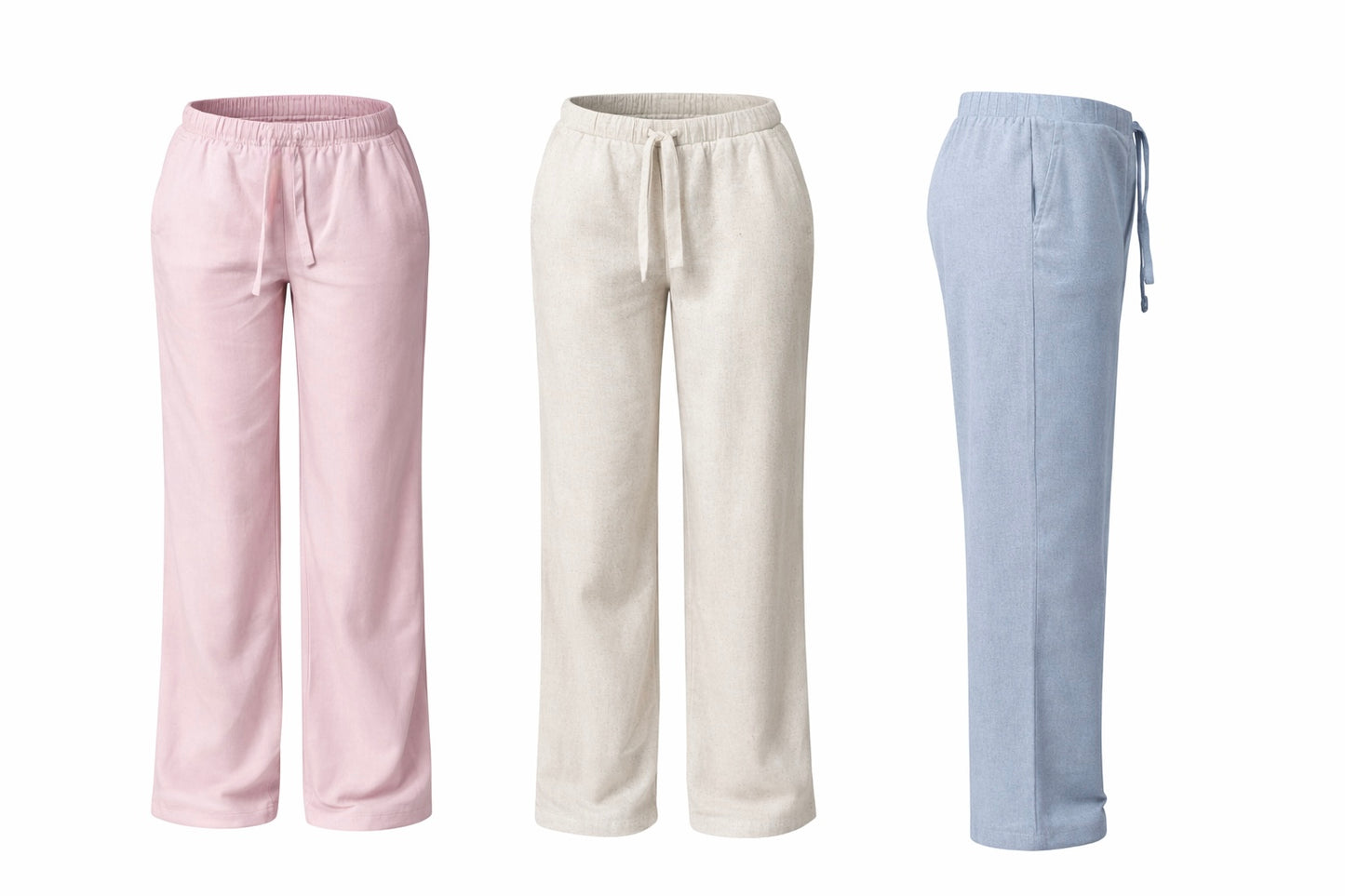 Linen blend Pants