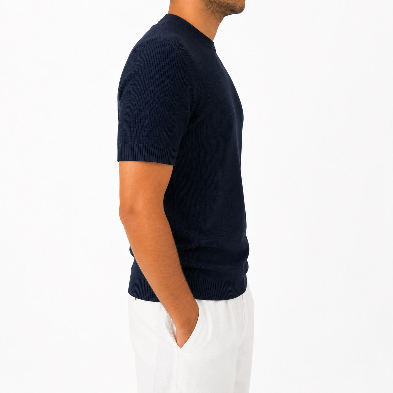 Knitted Round Shirt