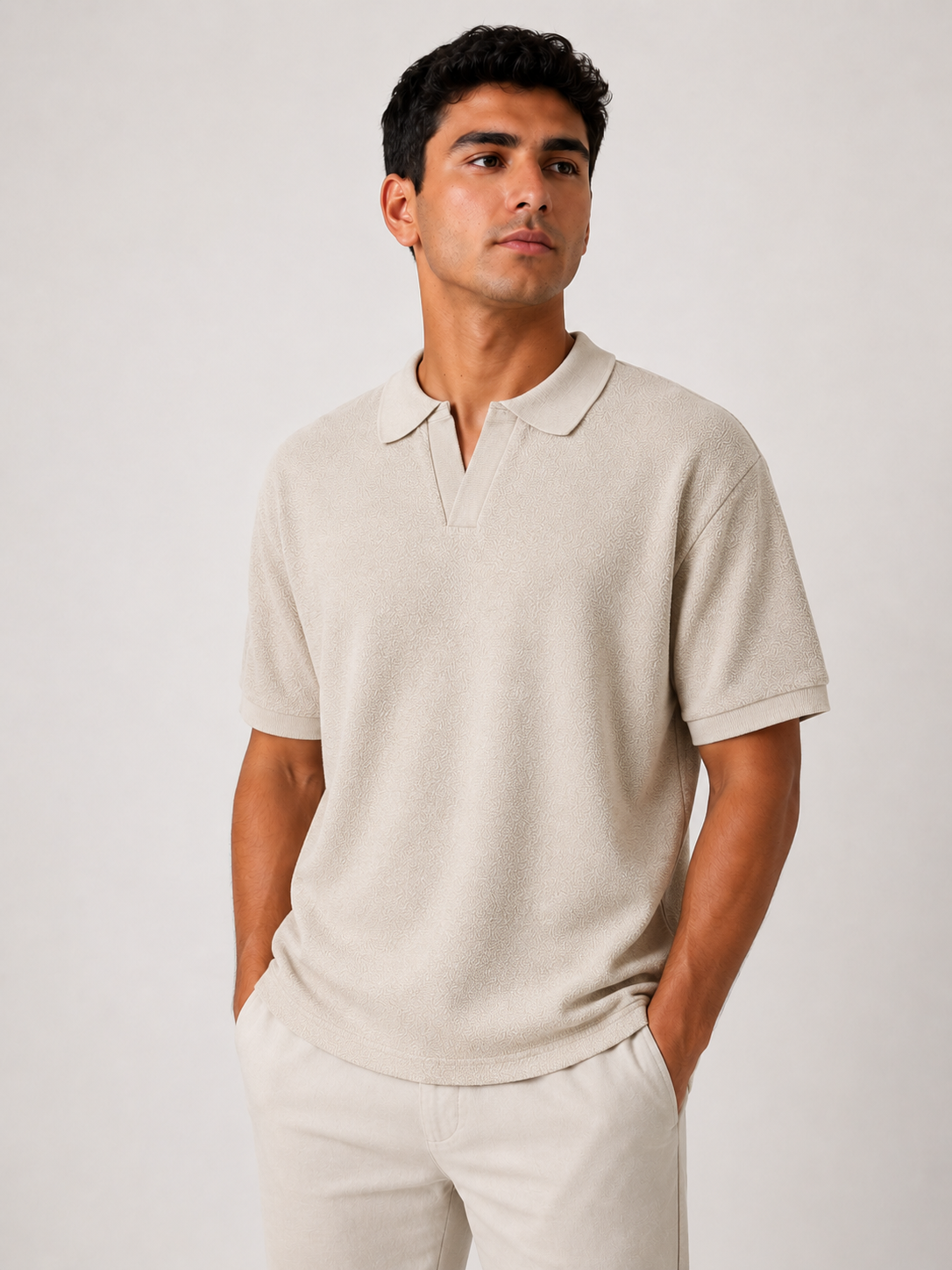 Textured Polo 04