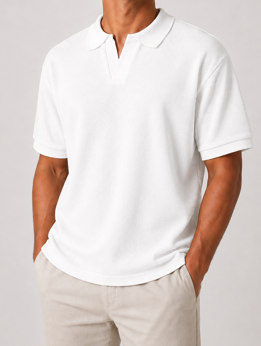 Textured Polo 04