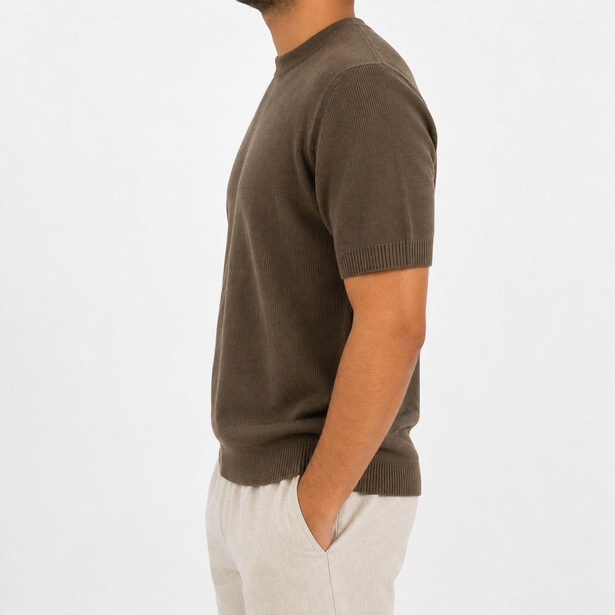 Knitted Round Shirt