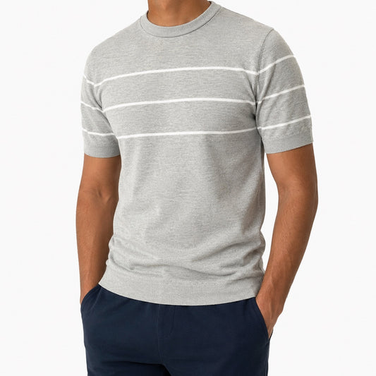 Striped Grey Knit