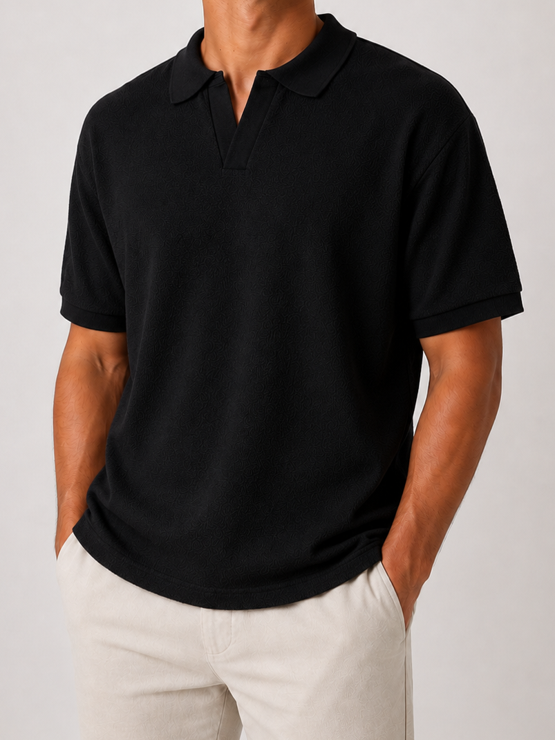 Textured Polo 04