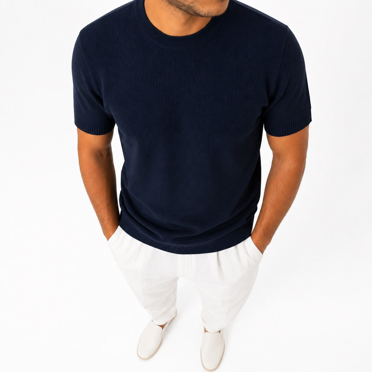 Knitted Round Shirt