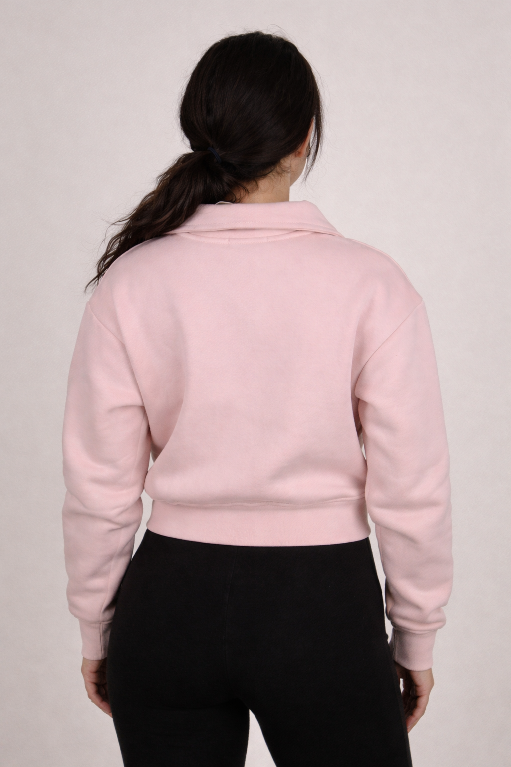 Cropped Zip-Up Jacket