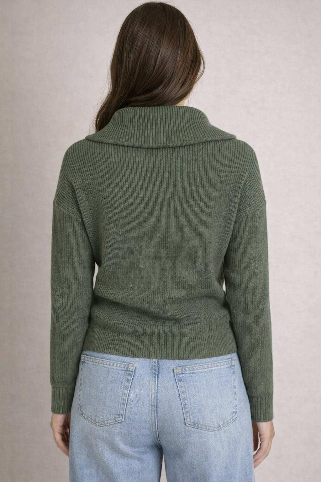 Knitted Quarter-Zip