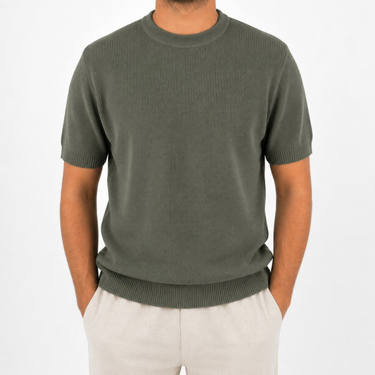 Knitted Round Shirt