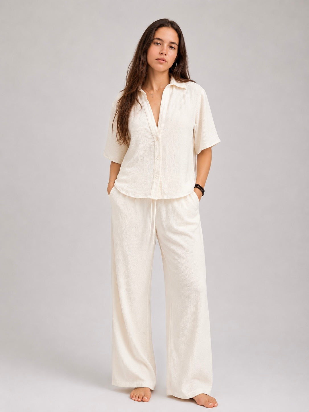 Gauze Co-ord Set