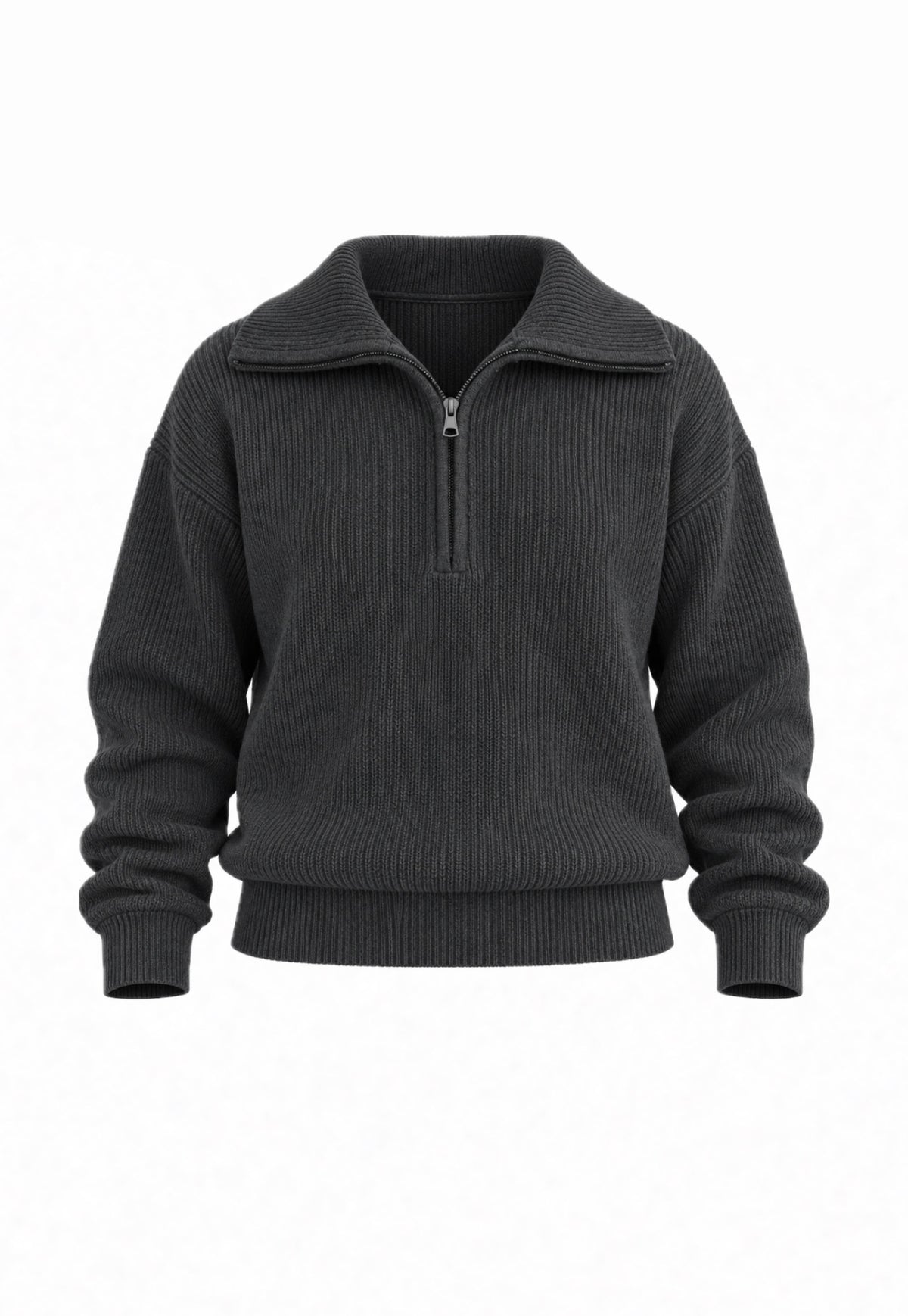 Knitted Quarter-Zip