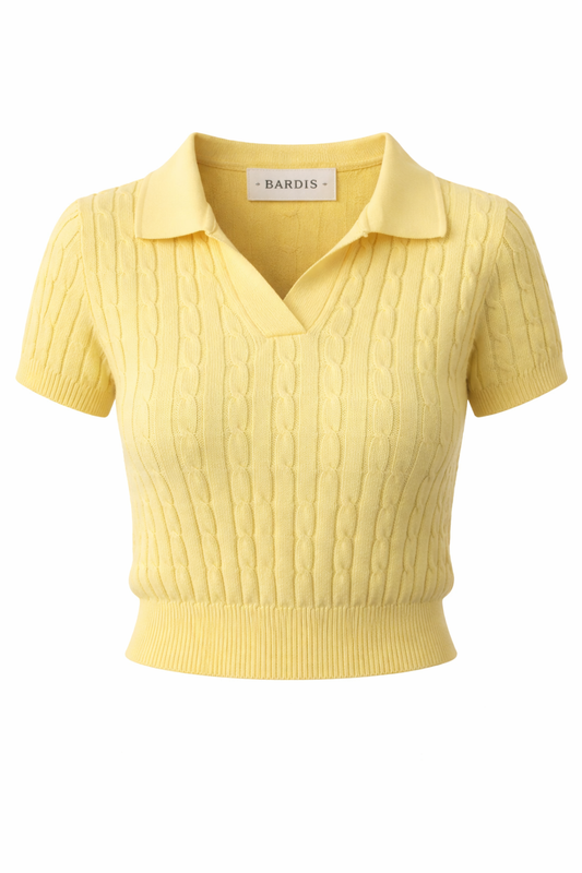 Knitted Polo Shirt