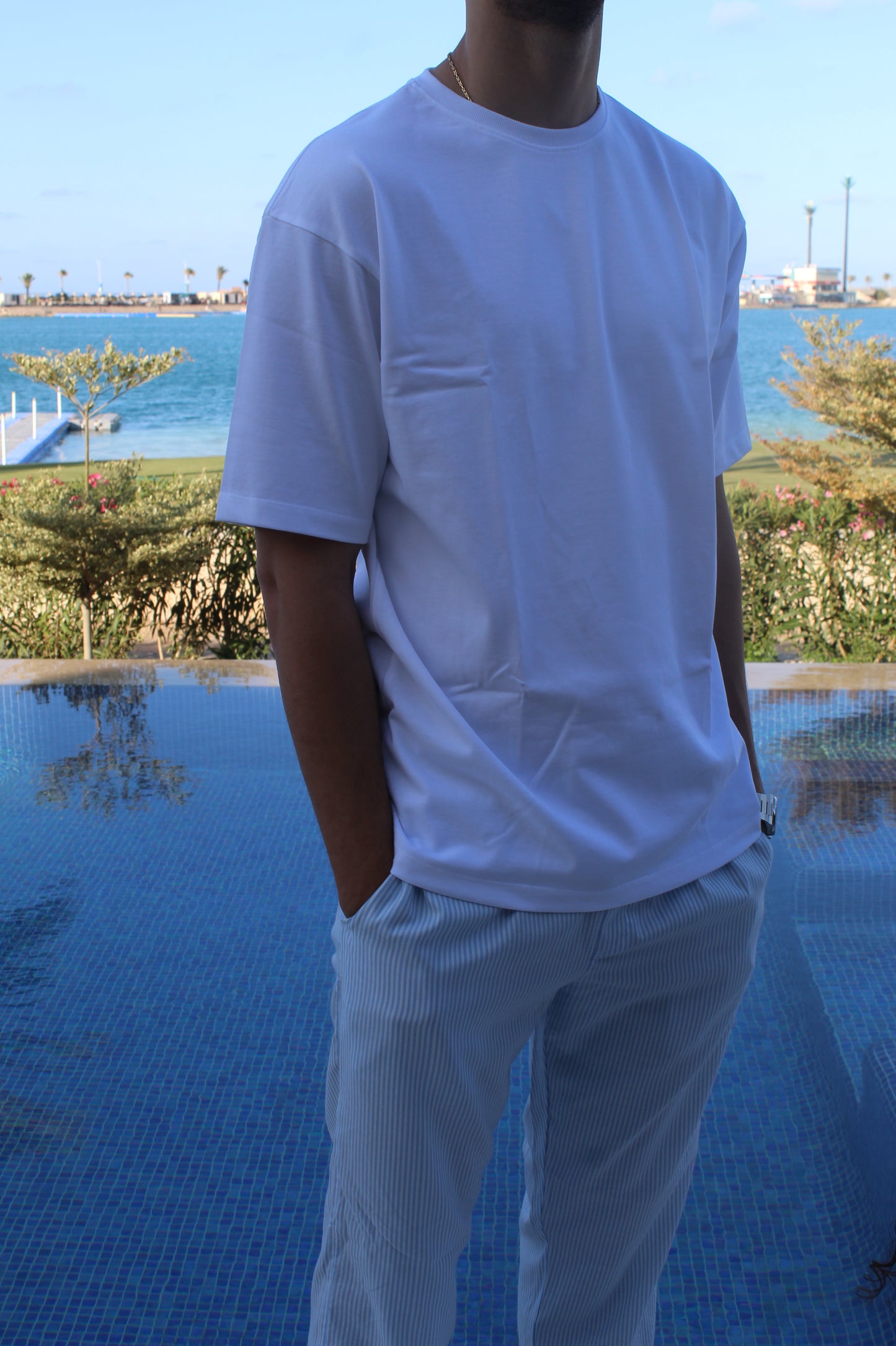 Casual striped pants