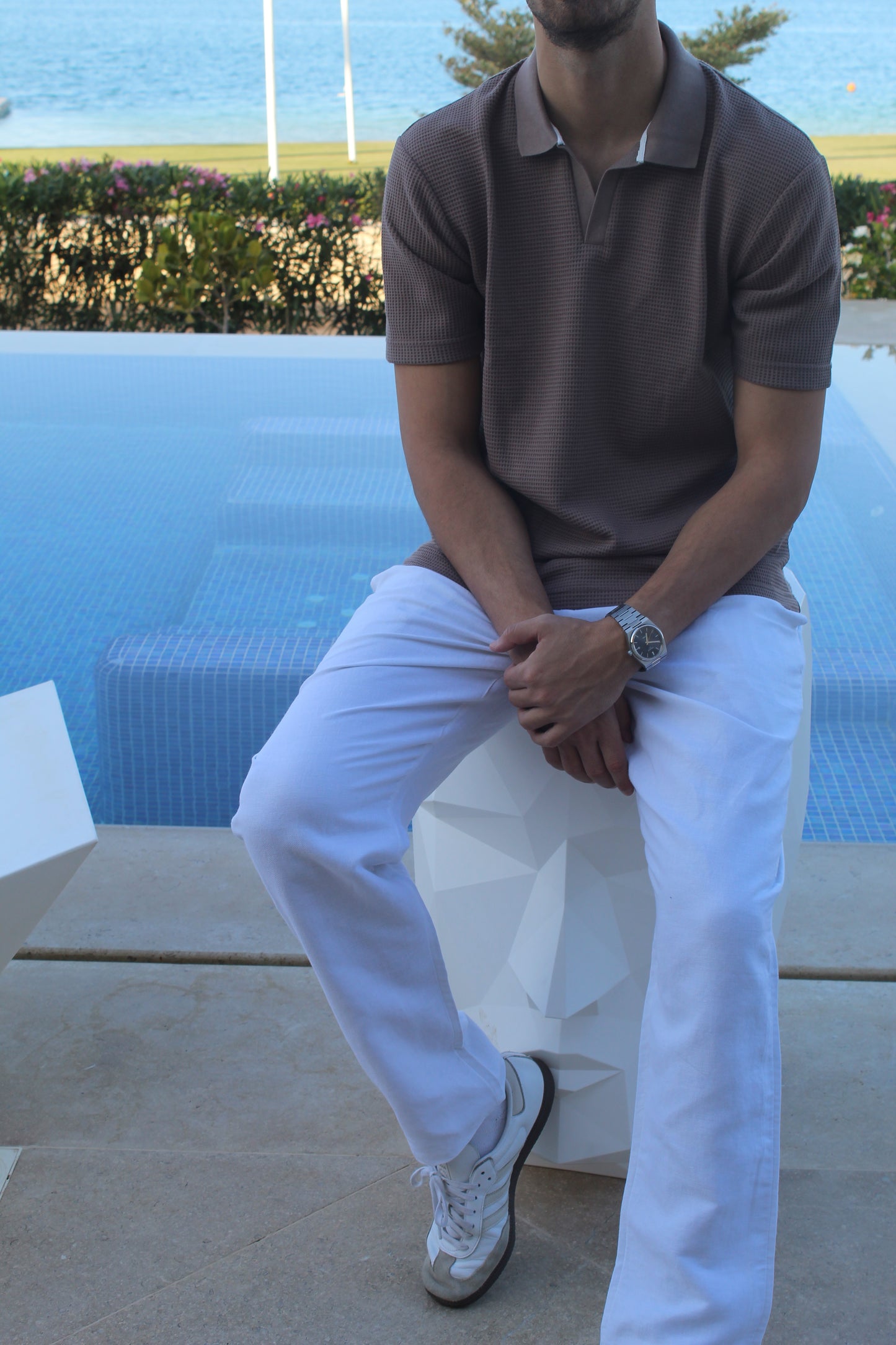 Polo Jacquard Tshirt