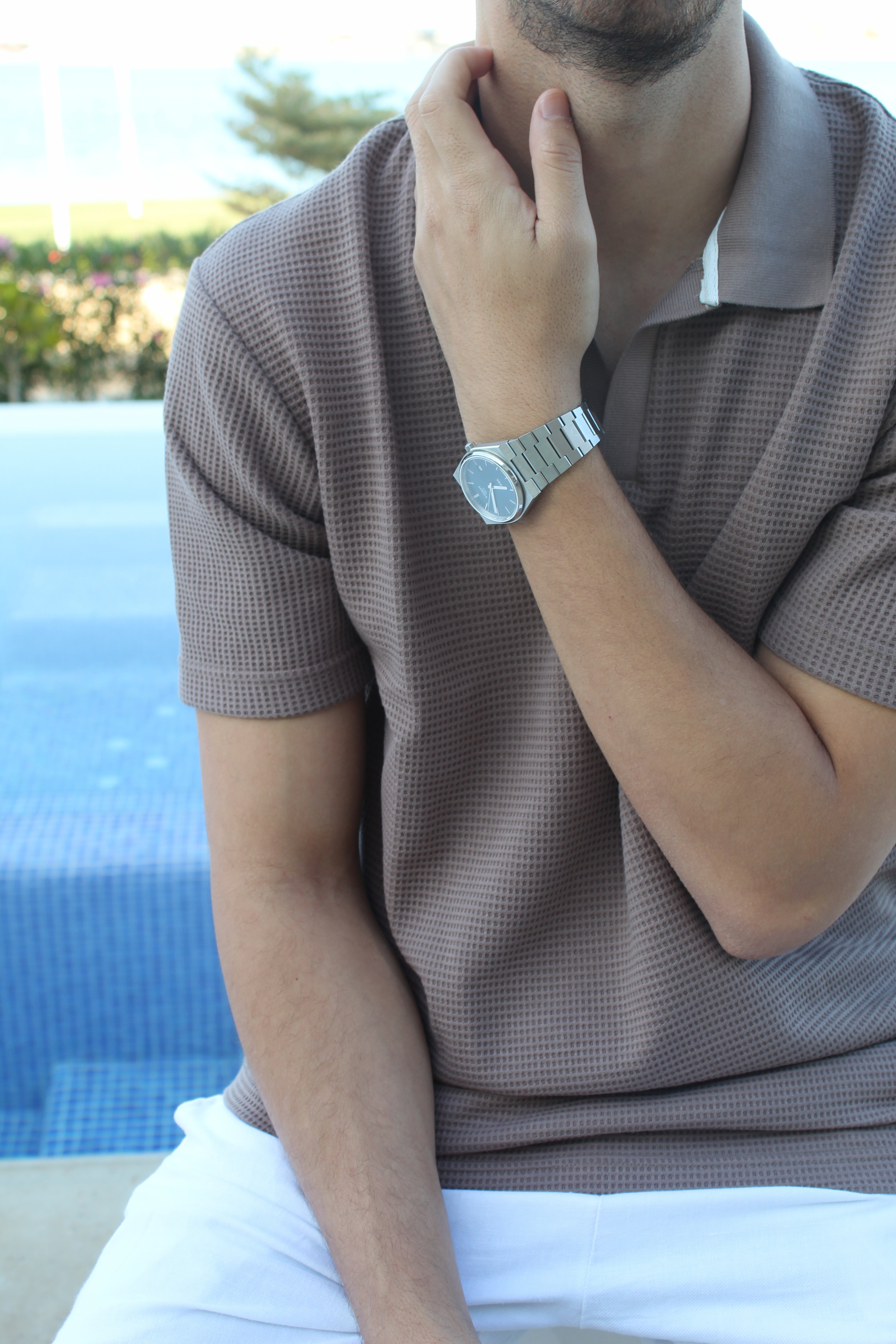 Polo Jacquard Tshirt