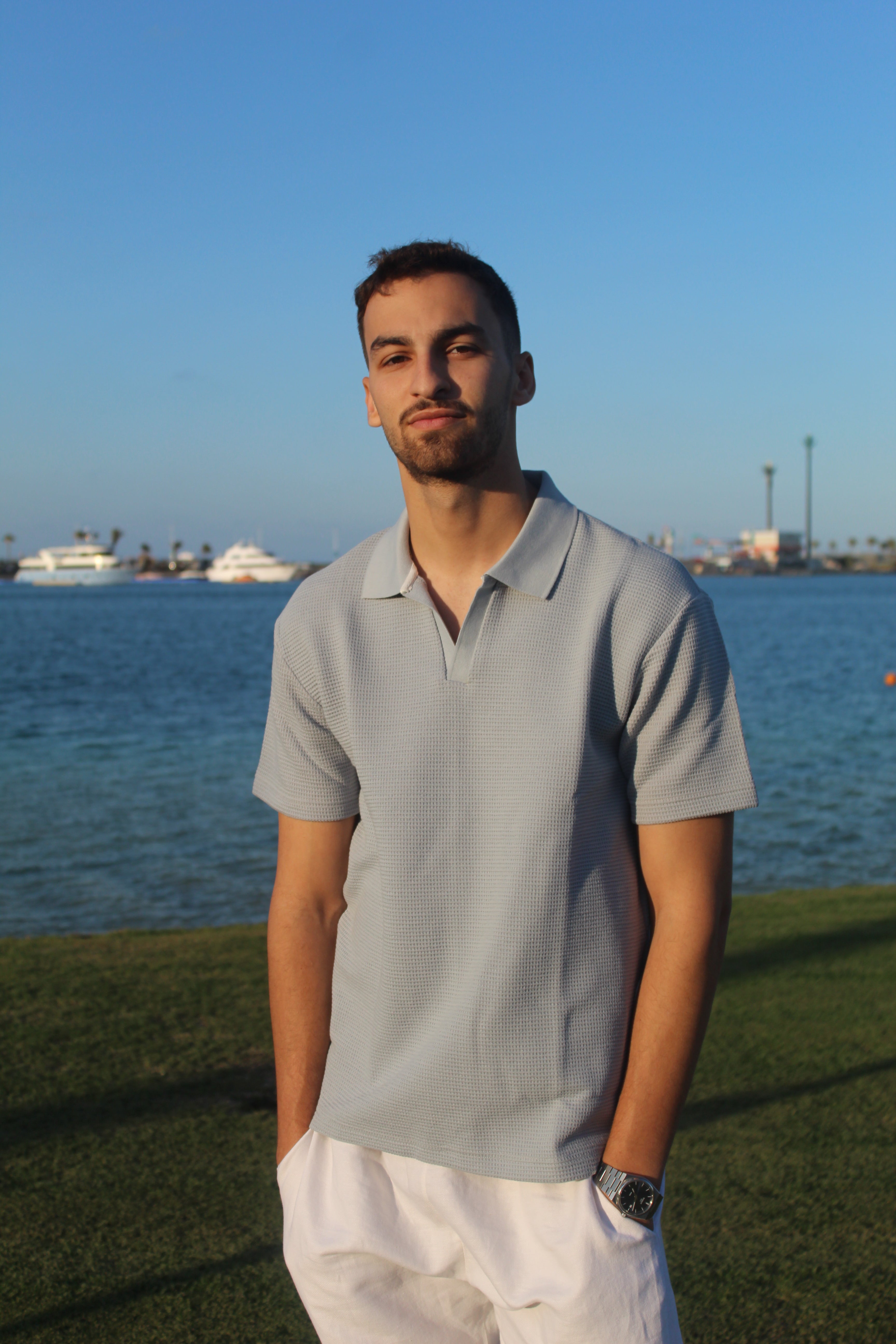 Polo Jacquard Tshirt