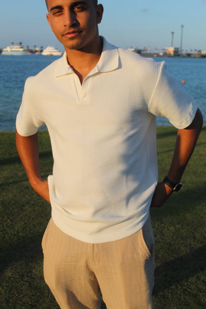 Polo Jacquard Tshirt