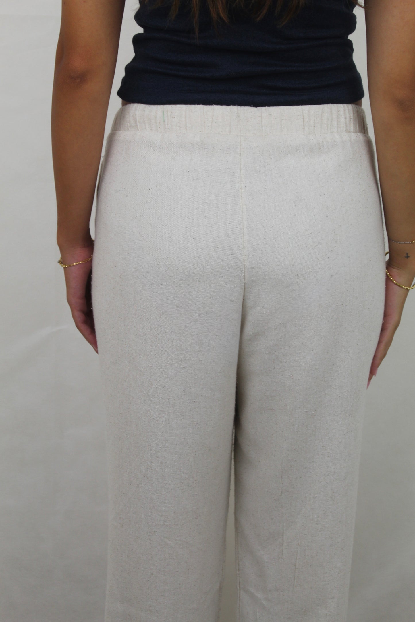 Linen blend Pants