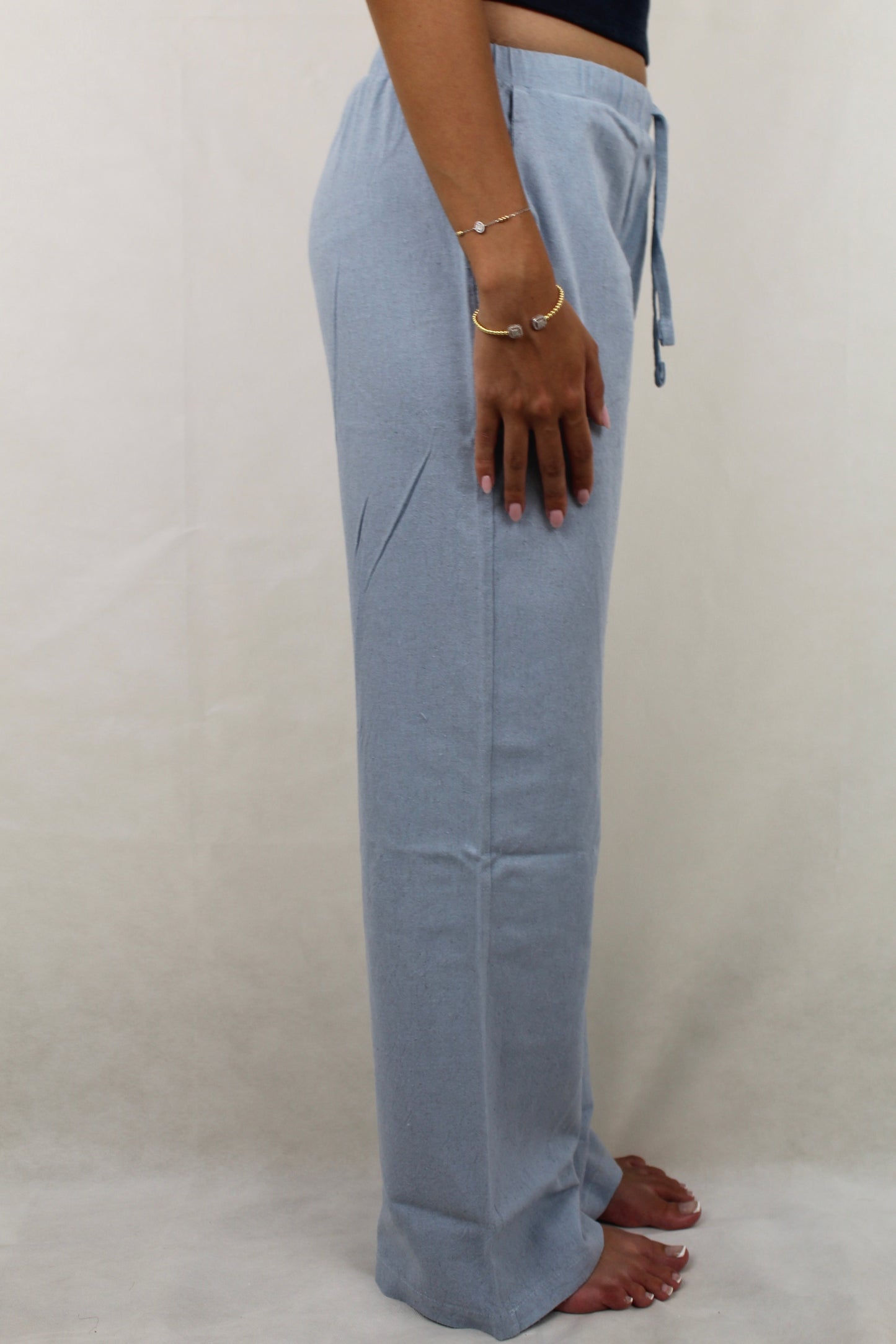 Linen blend Pants
