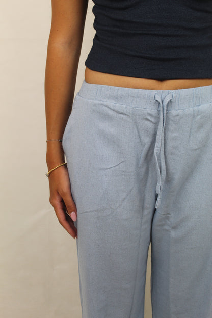Linen blend Pants
