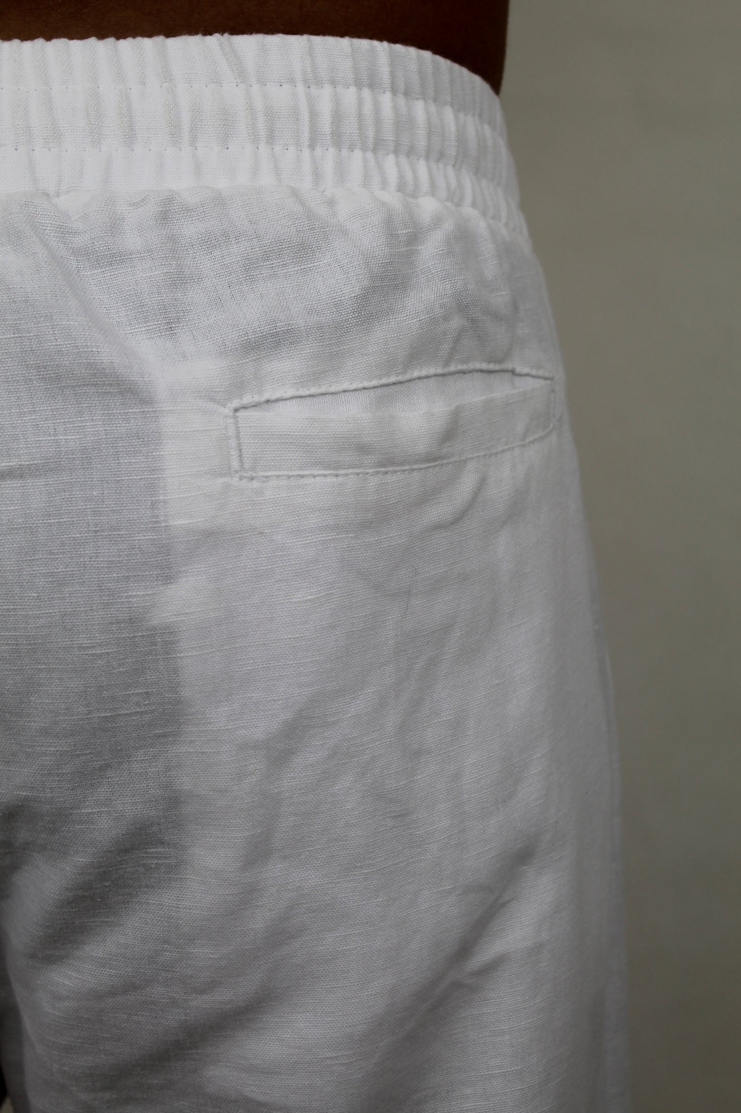 White Linen Pants