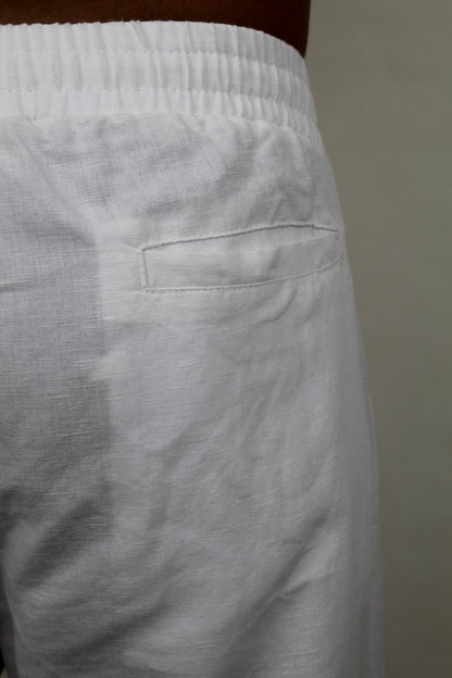 White Linen Pants
